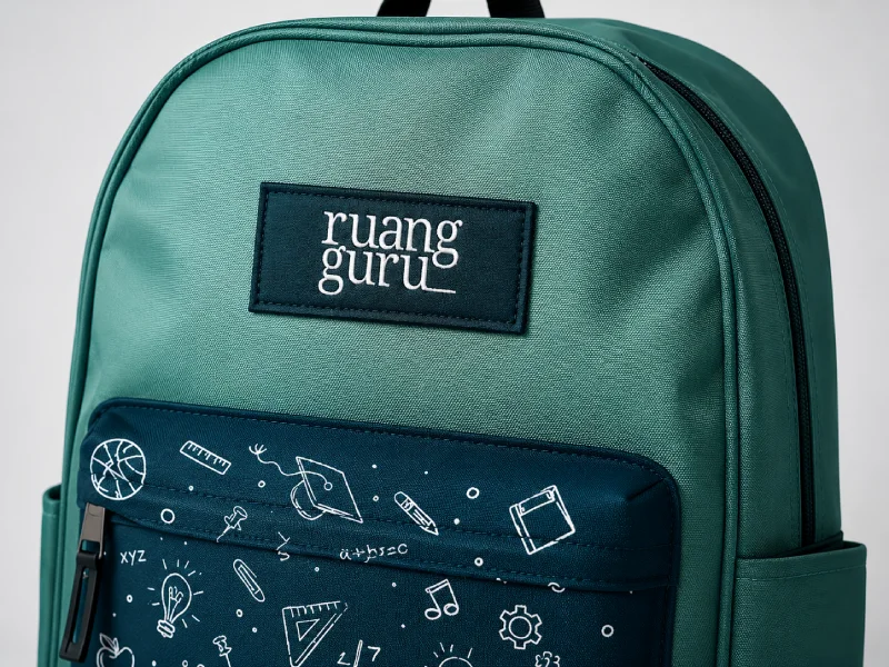 label custom dan hangtag brand lokal di tas maklon produksi Zydan Collection