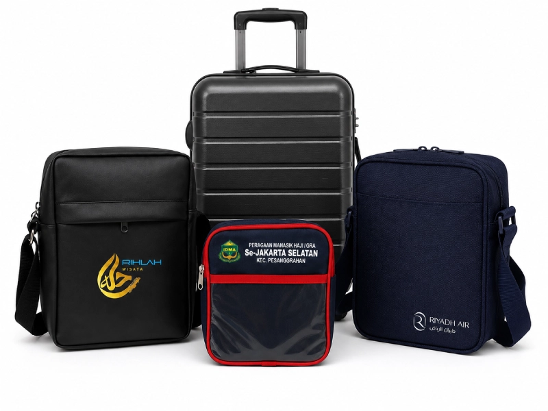 konveksi tas umroh dan haji custom Zydan Collection Jabodetabek
